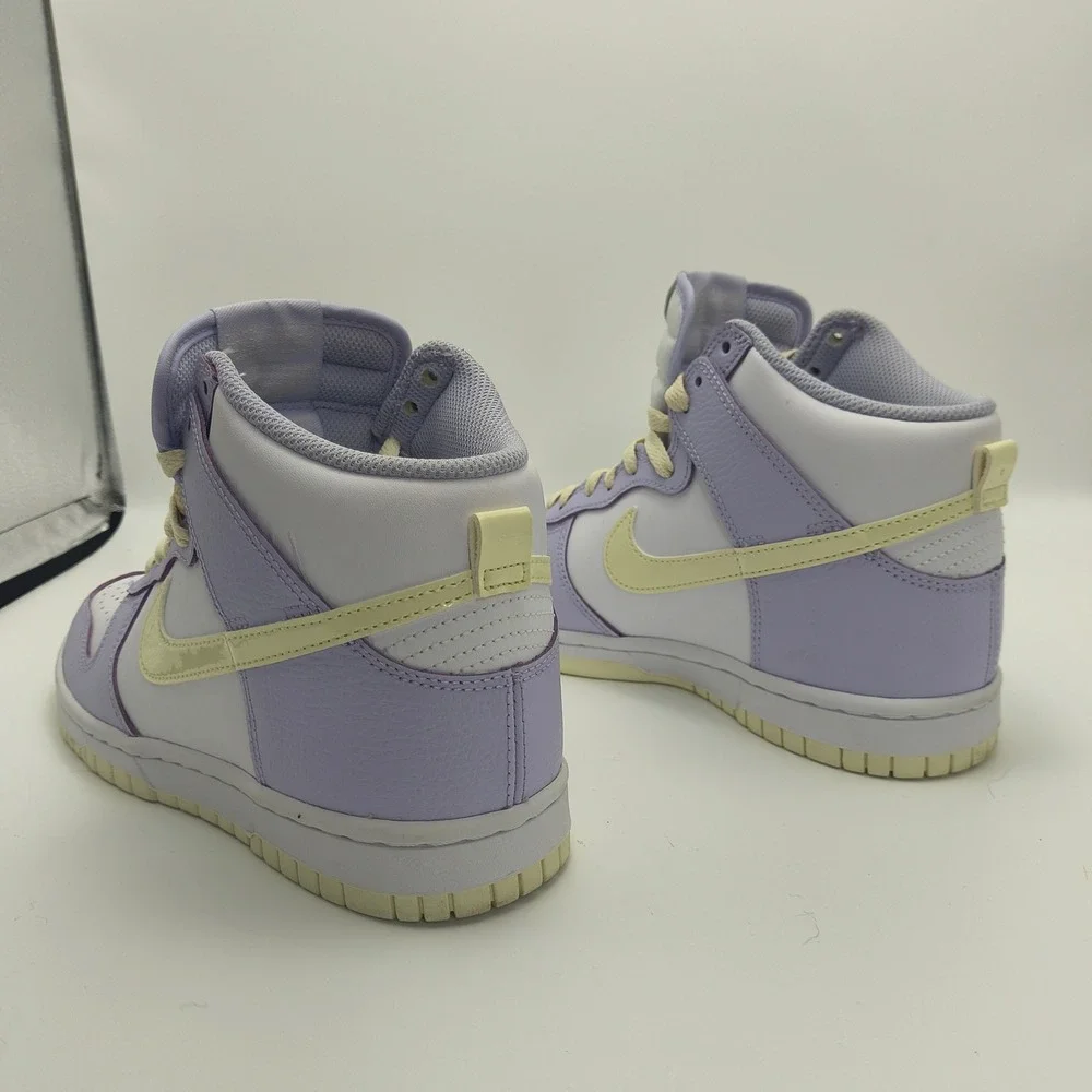 Nike Dunk High Oxygen Purple White Sail Womens Sneakers FN3504-100 Size 7